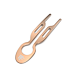 Fiona Franchimon Nº 1 Hairpin Steel (Rose Gold Finish) 1 ks