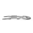 Fiona Franchimon Nº 1 Hairpin Steel (White Gold Finish) 1 ks